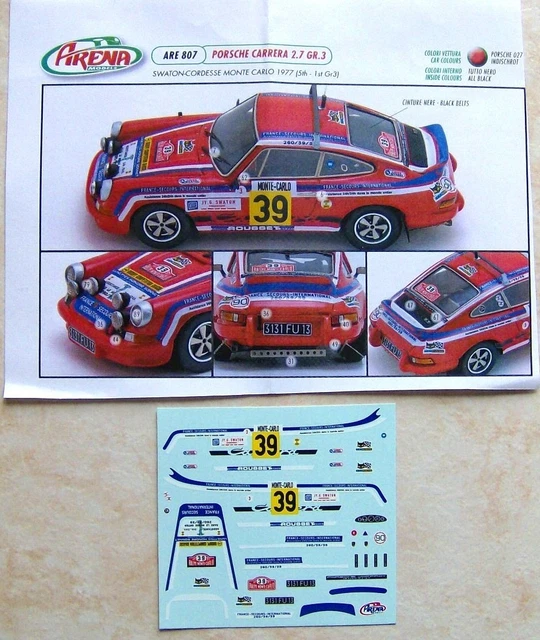 Porsche 911 S N°31 Rallye Monte Carlo 1969 - Trofeu 1/43, Larrousse/Gelin