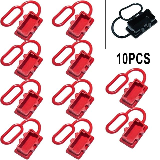 10PCS For Anderson Plug Cover Style Connectors 50AMP Battery Caravn Dust Cap New