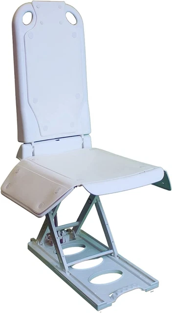 Showerbuddy Lightweight Power Charged Reclining Bath Lift Chair | Battery...