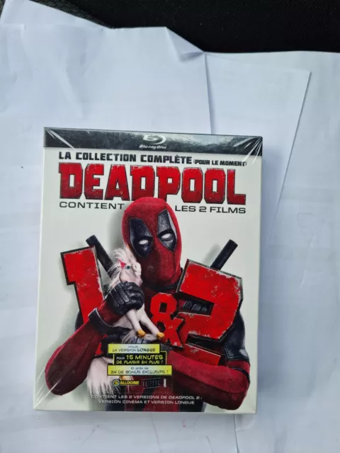 Deadpool Les 2 Films -  Blu-Ray Version Francaise - Neuf