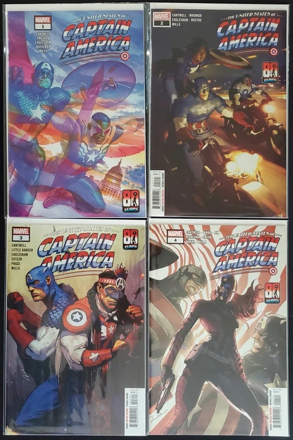 The United States of Captain America #1 2 3 4 NM Marvel 2021 Free Shipping