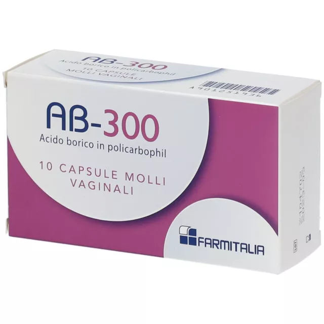 Ab 300 Capsule Vaginali 10 Capsule