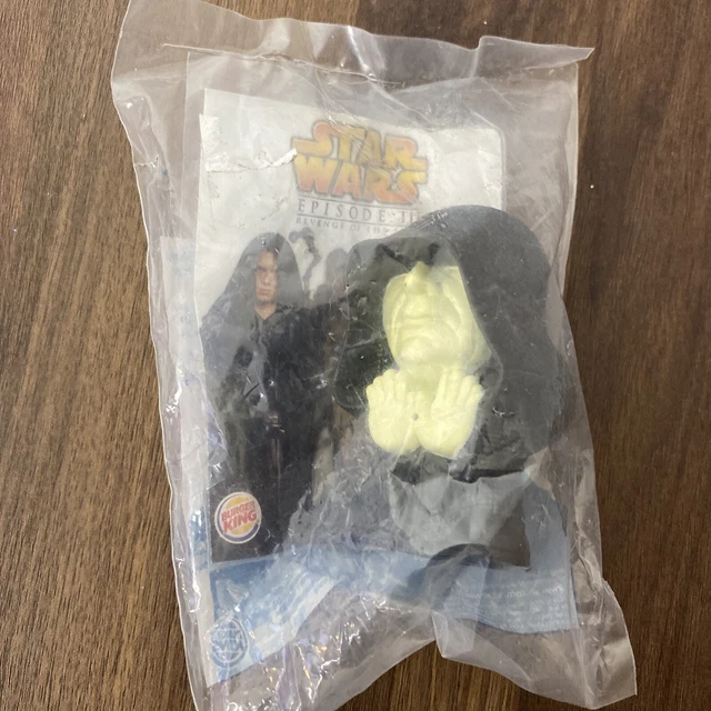 SEALED Burger King Kids Meal Toy Star Wars Episode III Emperor Palpatine - 2005
