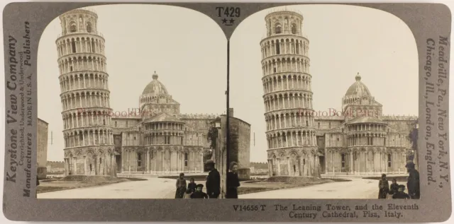 Italien Pisa -umfang Foto Stereo Vintage P69L10n1