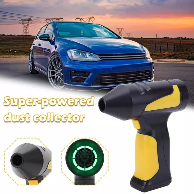 Electric Super-powered Dust Collector 2 in 1 Car Vacuum Cleaner Strong Suction~