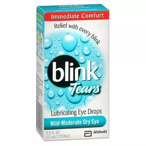 Blink Lubrificanti Collirio Per Dolce Moderato Occhio Secco 14.8ml Da Blink