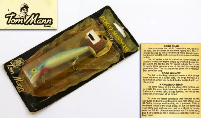 Tom Mann Pogo Minnow PG213 Blue Delta Minnow 9,5 cm 8 grs