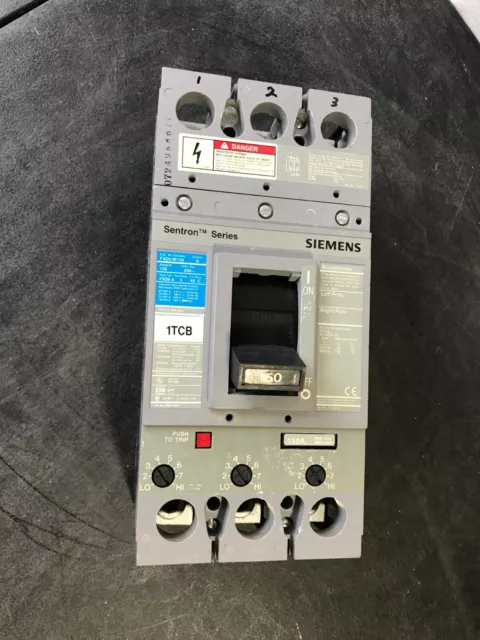 Siemens Fxd63B150 Breaker