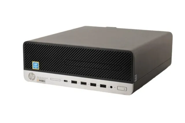 PC HP EliteDesk 800 G1 SFF reconditionné - Intel Core i3-4150 - 32Go DDR3 -  500Go - Windows 10 Pro - Ecran 24p