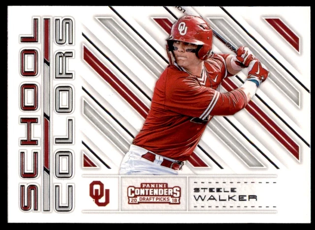 2018 Panini Contenders Draft Picks Game Day Tickets Steele Walker Oklahoma