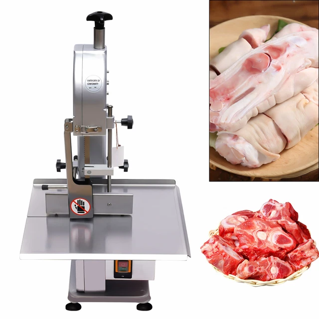 1500W US Electric Frozen Meat Cutting Machine Bone Saw Cutter Machine Commercial