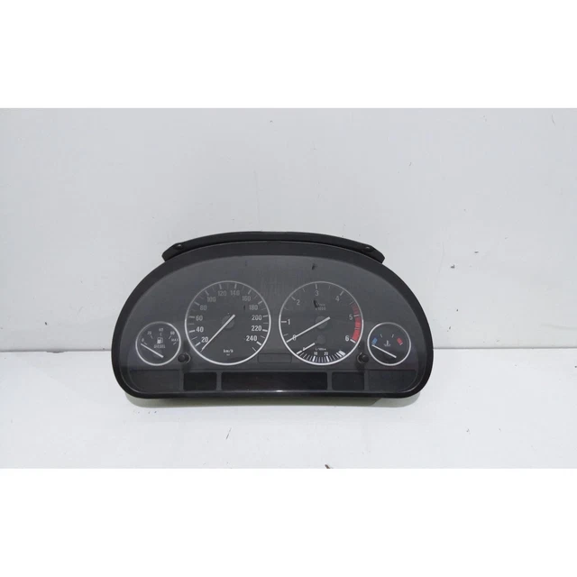 Lot De 4 Anneaux Chromés Pour Compteur BMW E39, E38, E53 – Décoration Tableau De Bord, Installation Facile
