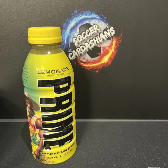 PRIME HYDRATION LEMONADE Limited Edition Venice Beach 1x Sealed 500ml 🍋