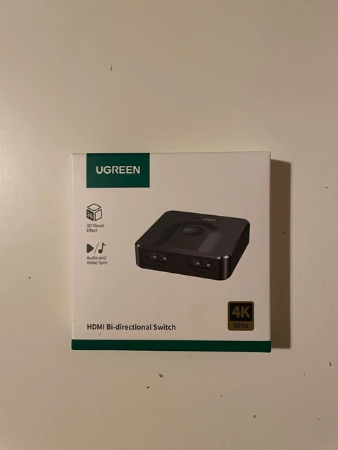 MMOBIEL 4K@60Hz HDMI Switch 3 in 1 Out- HDMI Bidirectionele Splitter - Hub Switch met Afstandsbediening - Hub voor TV, Monitor etc. – Geschikt voor Apple TV, Xbox, PS5/4, enz. - Aluminium