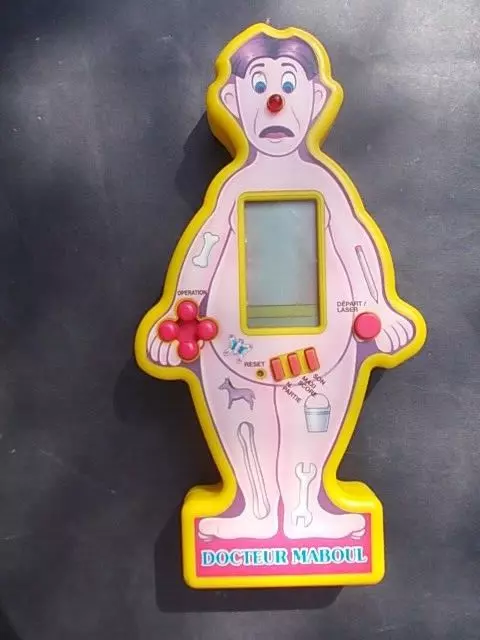 Rare jeu électronique de poche DOCTEUR MABOUL 1999 Hasbro fonctionne Game Watch