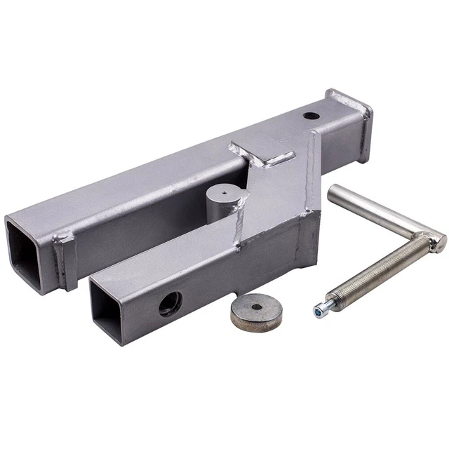 Universal Clamp On Trailer Hitch 2" Ball Mount Receiver Tractor Bucket