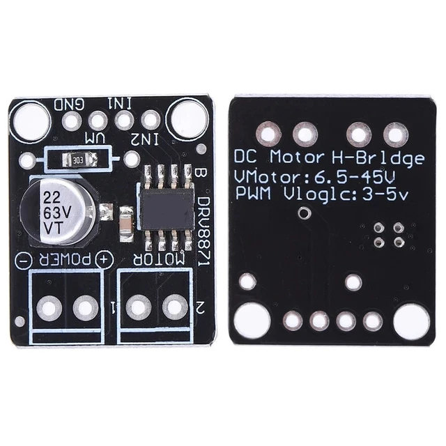 Breakout Board H-Bridge Bas Puissance Pwm Contrôle Module 3.6A Pic Current