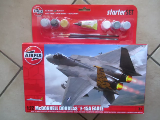 Mc DONNELL DOUGLAS F - 15A EAGLE, AIRFIX, 1/72, (matchbox, heller, revell, frog)