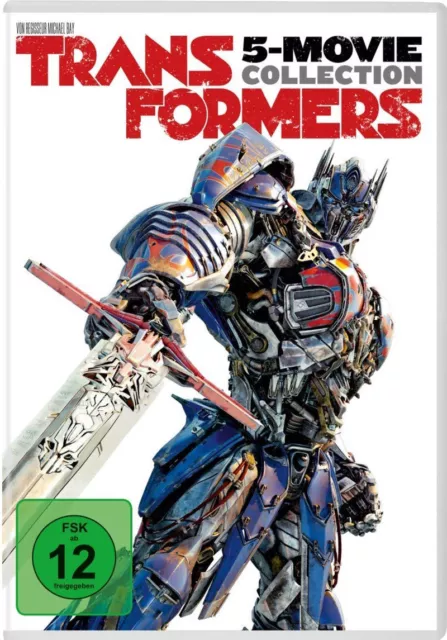 5 DVDs * TRANSFORMERS 1+2+3+4+5 - 5-MOVIE COLLECTION # NEU OVP +