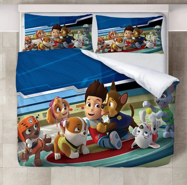 PAW PATROL PLAY Time Single/Double/Queen/King Bed Quilt Cover Set 39.