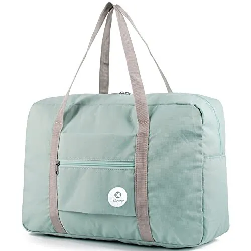 For Spirit Airlines Foldable Travel Duffel Bag Tote Carry on 1112 Mint Green