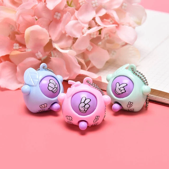 MINI FAIR FINGERGUESSING Game Rock Paper Scissors Play Toy Round Egg