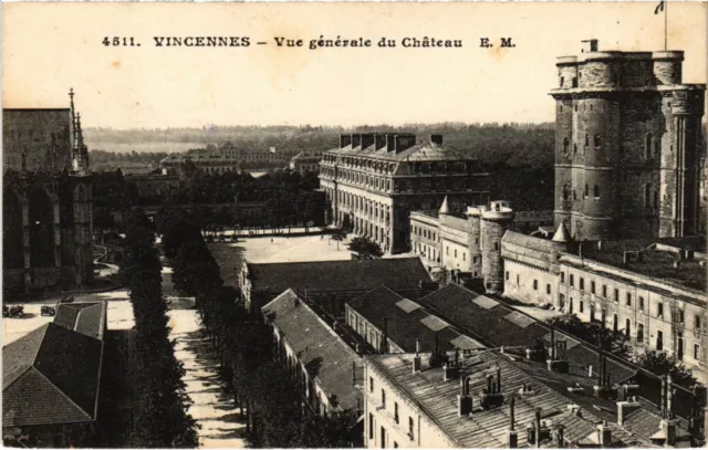 CPA Vincennes vue generale du Chateau (1347055)