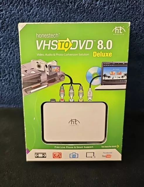 Honestech VIDBOX VHS to DVD 8.0 VHS to DVD converter