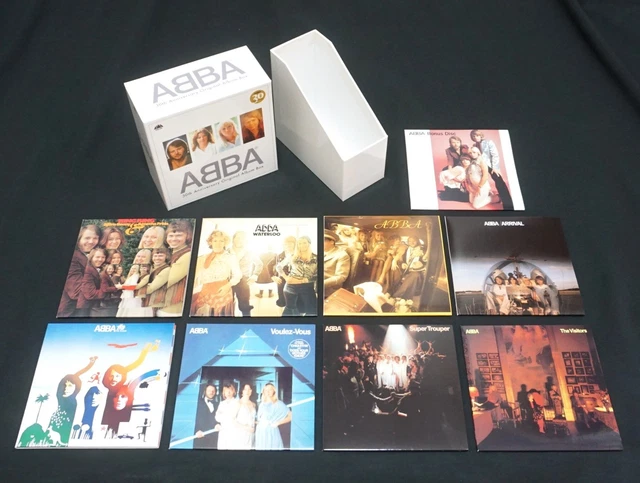ABBA - 30TH Anniversary Original Album Box - Mini LP CD Set Paper