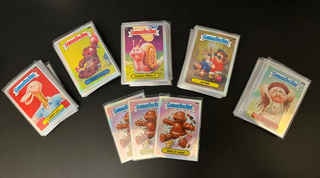 2021 Topps GARBAGE PAIL KIDS CHROME Series 4 Complete 100 CARD REFRACTOR SET