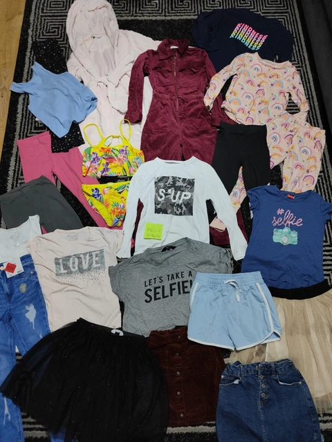 #607💜 Huge Bundle Of Girls Clothes 8-9years GEORGE NEXT PRIMARK M&S TU NEW LOOK