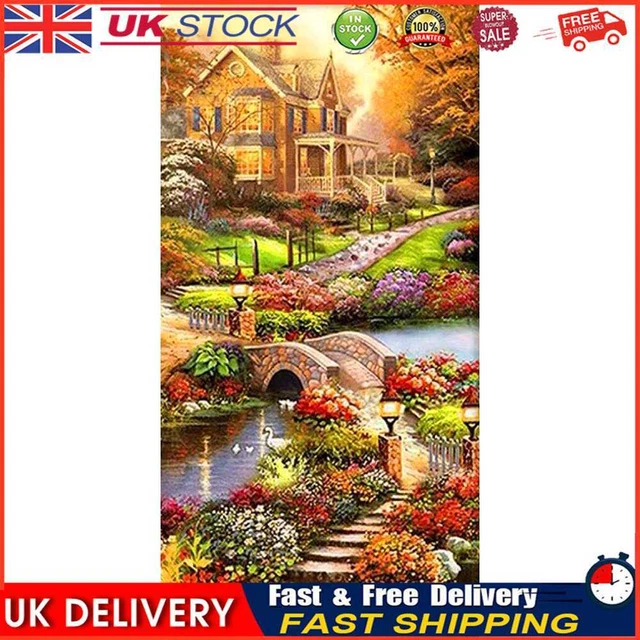 Idyllic 5D DIY Full Round Drill Diamond Painting Embroidery Cross Stitch Gifts