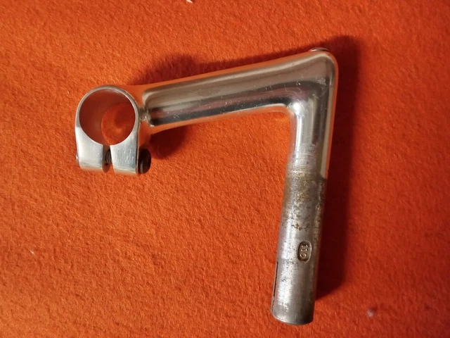 Potence 3TTT Aluminium Vélo Course Vintage - Italie Années 80 - Argenté