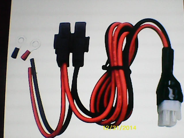 CWOQOCW Kenwood - Cavo di alimentazione per radio TS50s TS60s TS140 TS440 TS450, 6 pin, compatibile con Icom OPC 025D, facile da usare