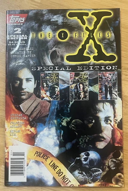 X-Files Special Edition Topps Comics #2 Gillian Anderson David Duchovny 1995