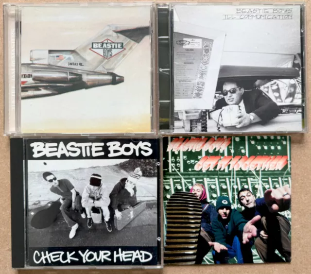 3 x Beastie Boys CD Albums, 1 x CD Single