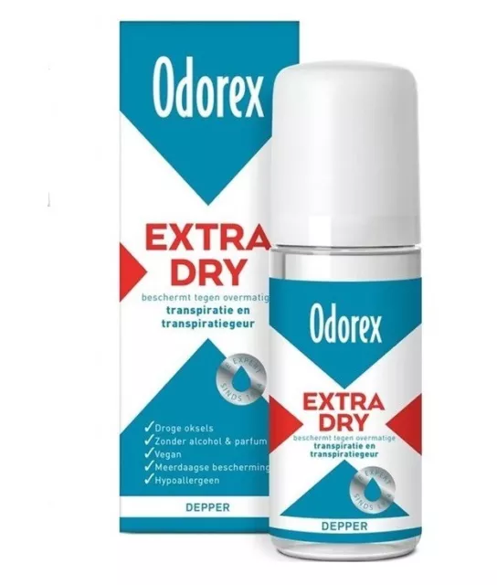 122,67€/L - 6er Pack Odorex Deo Extra Dry – Depper - 50ml