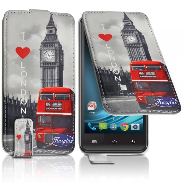 Etui Folio Universel Taille L 68 X 125 Mm - Gris - Téléphonie - Foto 6