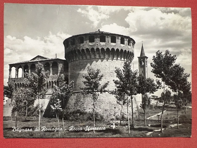 Cartolina - Bagnara di Romagna ( Ravenna ) - Rocca Sforzesca - 1960 ca.