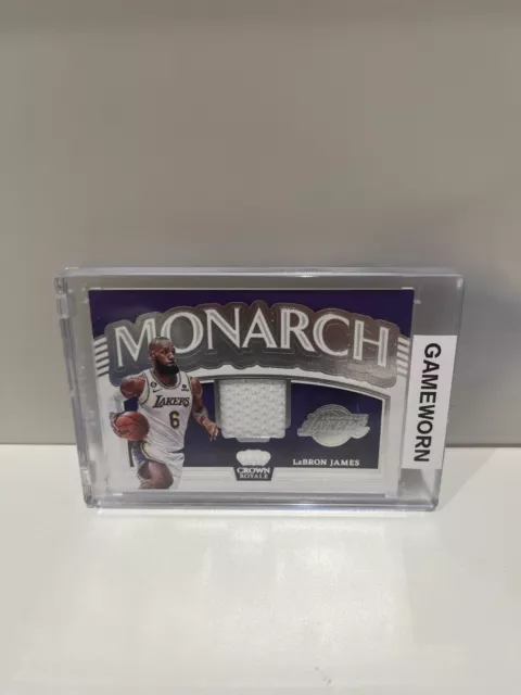 Lebron James Monarch Patch Game Worn