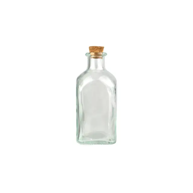 Flasche mit Korken 280 ml, Kleine Gläser mit Korken, Gewürz Gläser, Deko Flasche