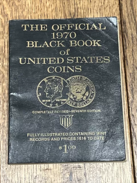 The Official 1970 Black Book Of United States Coins Book