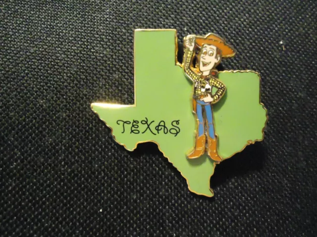 Disney State Character Pins Texas Woody Toy Story Pin