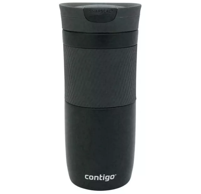 Contigo Byron Travel Mug SnapSeal Vacuum Insulated Tumbler - 470ml - Matte Black