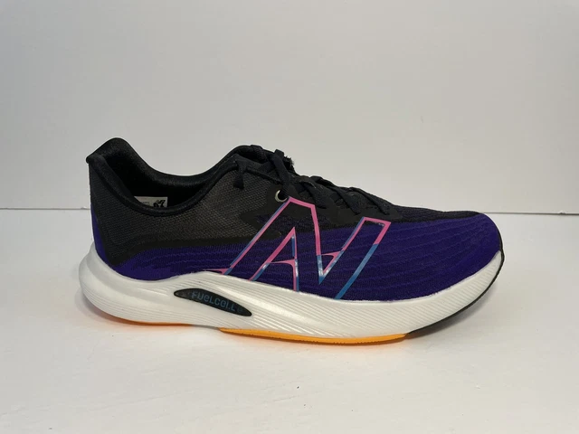 New Balance Women's FuelCell Rebel V2 Speed Running - Deep Violet/Black 10.5B