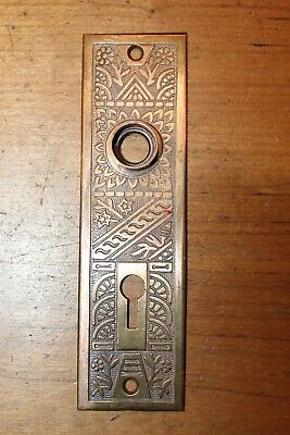 Victorian Bronze Escutcheon for Reading "Windsor" H-25400 Doorknob C:1890  S-108