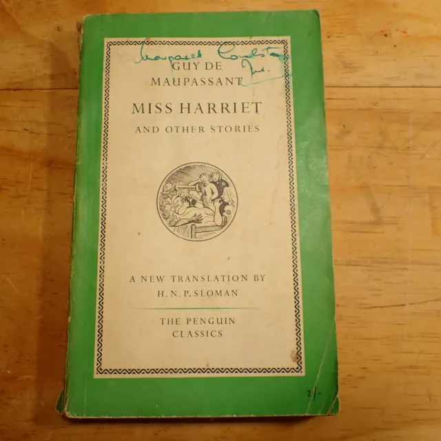 Miss Harriet And Other Stories - Guy De Maupassant - Penguin Classics