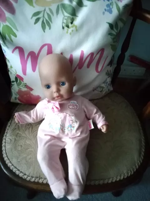 ZAPF CREATIONS DOLL - my first baby Annabell 14 inch approx good