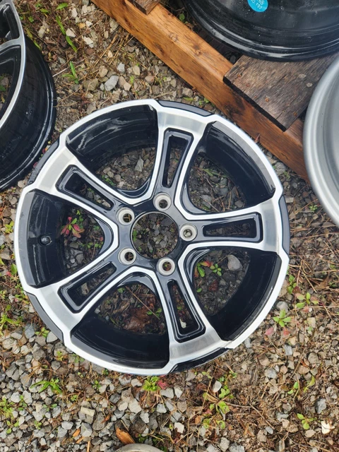 15" x  5" ALUMINUM TRAILER WHEEL 5-LUG ON 4.5 INCHES  -