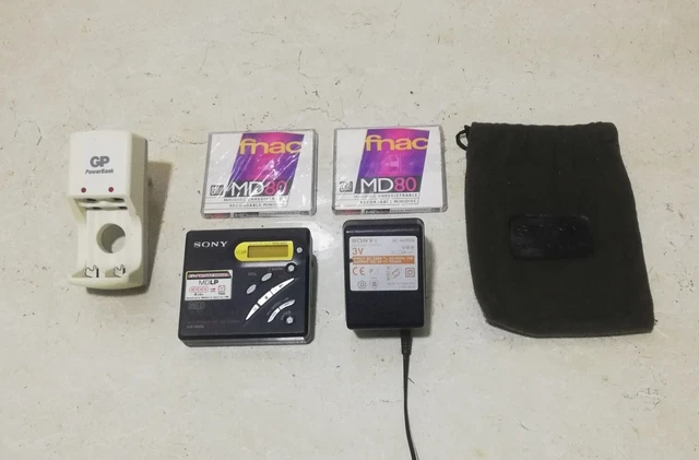 lecteur enregistreur minidisc sony MZ-R500 + disc